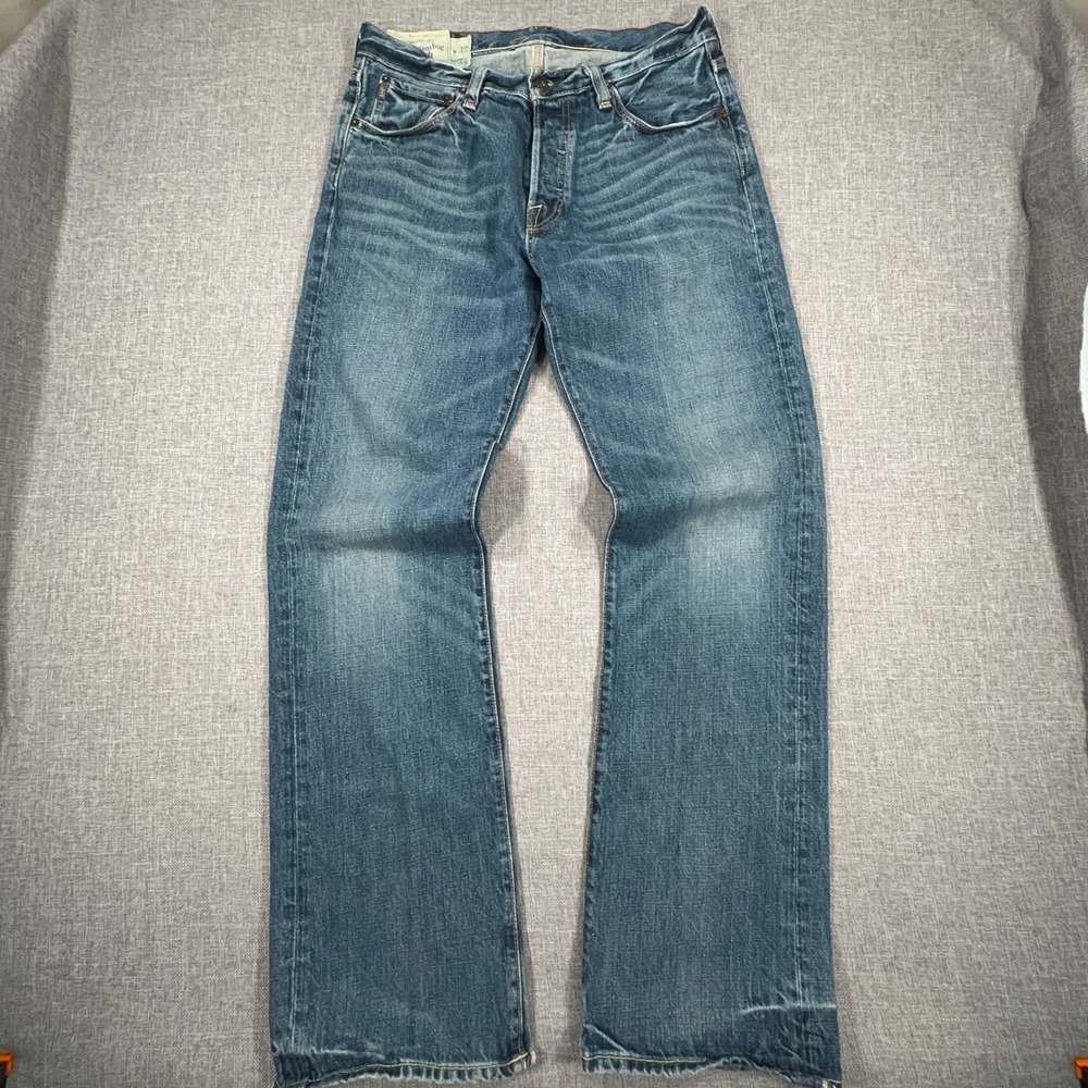 Abercrombie & Fitch Kilburn Jeans Mens 32x34 (Fits 33x35) Low Rise Bootcut Y2K